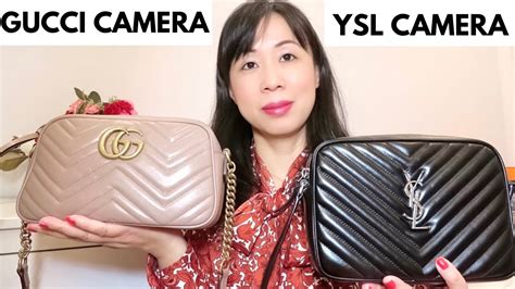 gucci achete ysl|YSL camera bag vs Gucci.